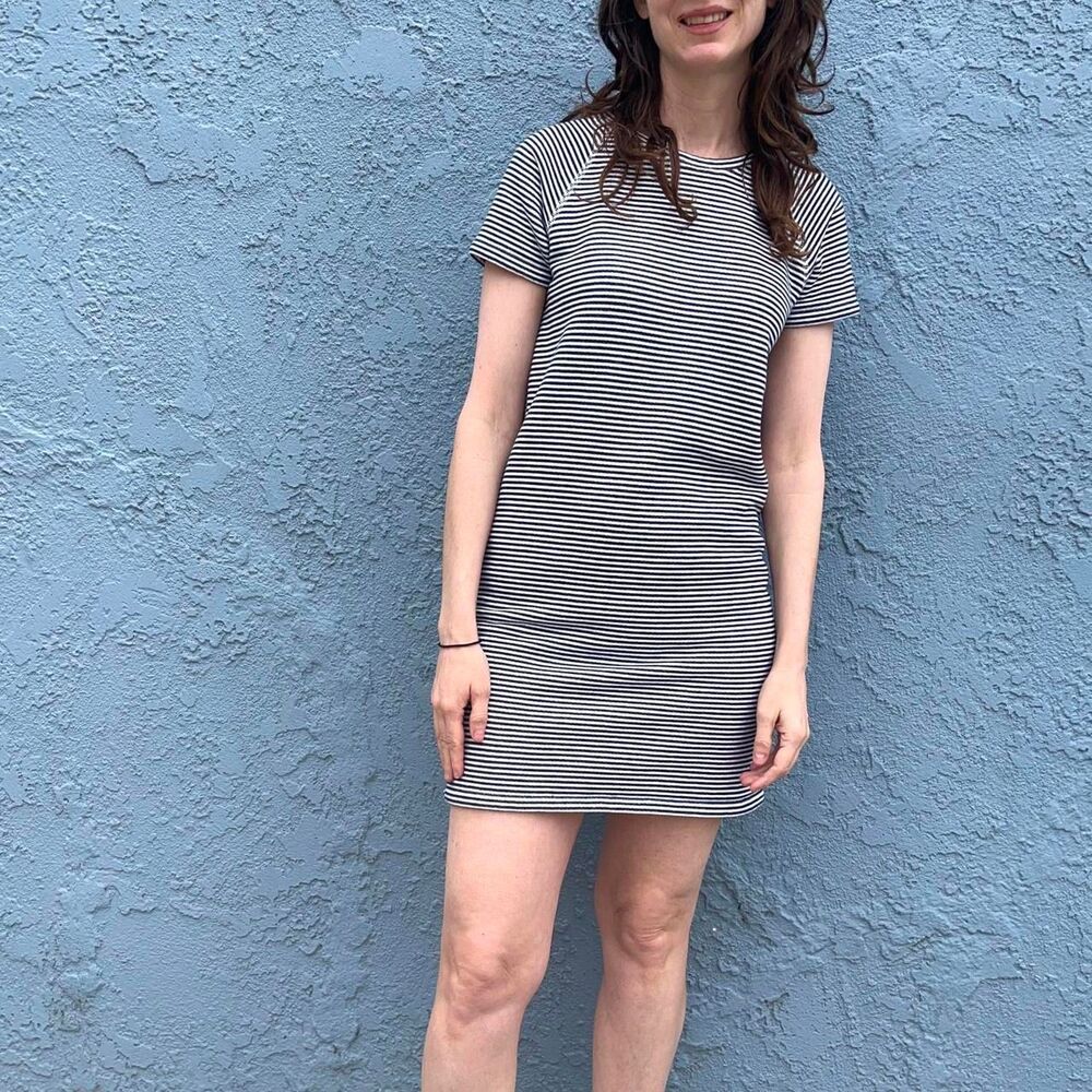 J.crew Women's Striped Cotton Dress Nautical